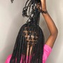 KID Braids and beads (no weave)