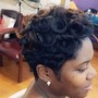 Take out Microlinks Extensions and wash natural hair