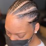 Smed) Two Strand Twist w/ (12)Stitch Braids