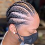 Smed) Two Strand Twist w/ (12)Stitch Braids