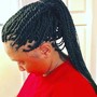 Feed in braids