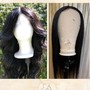 Braid down for wig install