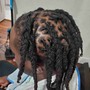 Starter Locs / Comb twist or 2strand twist