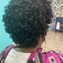 Natural hair style