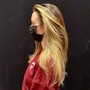 Partial Highlights Long hair