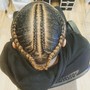 Boys Braids (half head)