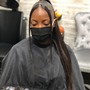 Rinse on leave out for weave