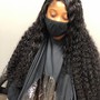 Adhesive Lace Closure Wig Install w/ wig customization