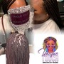 Medium Knotless Boho Braids