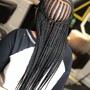 Xtra length for feedin/ stitch braids