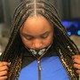 Jumbo knotless Box Braids