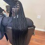 Bohemian Small/medium Knotless Braids