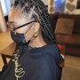 Large Box Braids (Waist)