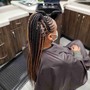 Knotless Individual Braids (mid to lower back