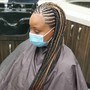 Knotless Individual Braids (mid to lower back