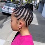 Medium Lemonade Feed In Braids