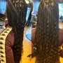 Medium Lemonade Feed In Braids