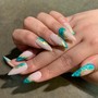 Gel Manicure w Nail Art