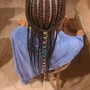 Wig braid down