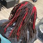 Full Head Starter Locs Short