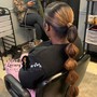 Sleek Bubble Ponytail