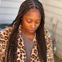 Small.Boho Box Braids