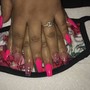 Medium Acrylic Nails