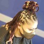 Loc Retwist with Style and Haircut