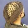 Starter Locs, 2 Strand Twist, Interlocked