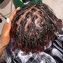 Loc Coloring (Tips) (no roots) (Shorter length)