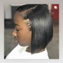 Quick Weave short cut and style