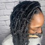 Two Strand Twists (braided root)