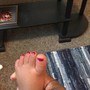 Pedicure - Polish