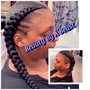 2 Feed In Braids