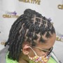 Jr. Started Locs/ Comb Twists