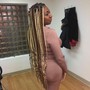 Medium Knotless Braids