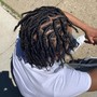 Crown Retwist Less than 30 Locs