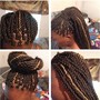 Medium Boho Knotless Bob