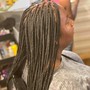 Medium Boho Knotless Bob