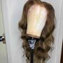 Frontal wig construction