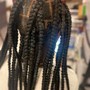 Large Tribal/Fulani Braid + knotless back