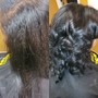 Microlinks Extensions with a Weft