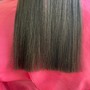 Silk Press for Mid Back length hair