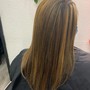 Highlight Streaks  foiling  color,