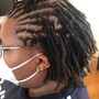 Starter locs (short hair