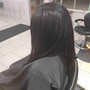 Shampoo and conditioner blow dry consultation