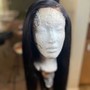 Braid down for wig install