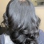 Silk Press, Protein Treatment and Trim