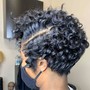 Rod Set/ Natural Hair