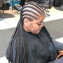 4 Feed ins Braids